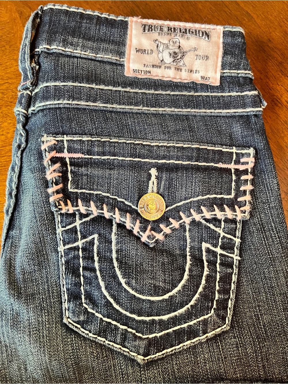 True Religion Women's Dark Blue Boot Cut Jeans - Picture 7 of 15